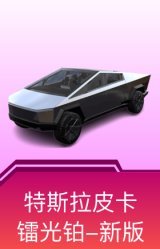 特斯拉Cybertruck(镭光铂)