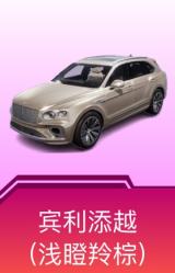 宾利添越(浅瞪羚棕)