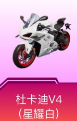 杜卡迪 Panigale V4(星耀白)