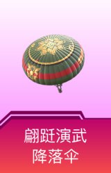 翩跹演武降落伞