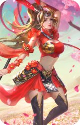 马云騄-花海舞枪