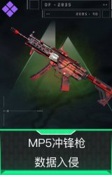 MP5冲锋枪-数据入侵