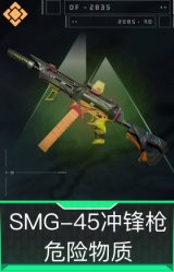 SMG-45冲锋枪-危险物质