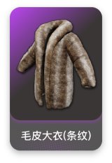 毛皮大衣(条纹)
