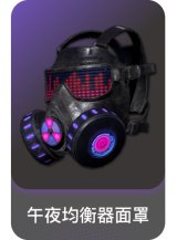 午夜均衡器面罩