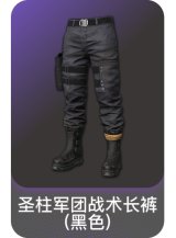 圣柱军团战术长裤(黑色)