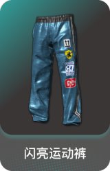 闪亮运动裤