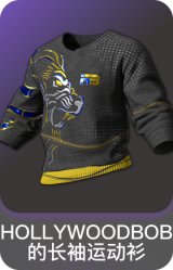 HOLLYWOODBOB的长袖运动衫