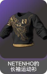 NETENHO的长袖运动衫