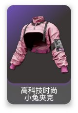 高科技时尚小兔夹克