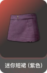 迷你短裙 (紫色)