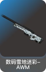 数码雪地迷彩-AWM