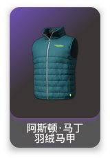 阿斯顿·马丁羽绒马甲