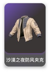 沙漠之夜防风夹克