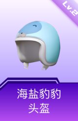 海盐豹豹头盔(2级)