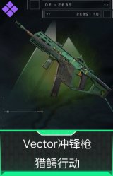 Vector冲锋枪-猎鳄行动