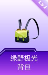 绿野极光背包(1级)