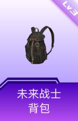 未来战士背包(3级)