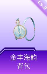 金丰海韵背包(3级)