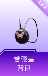 蔷薇星背包(1级)