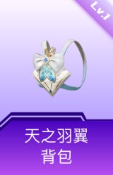 天之羽翼背包(1级)