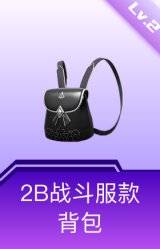 2B战斗服款背包(2级)