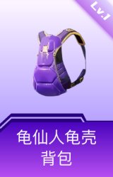 龟仙人龟壳背包(1级)