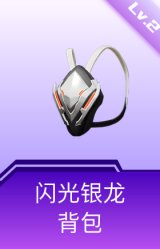 闪光银龙背包(2级)