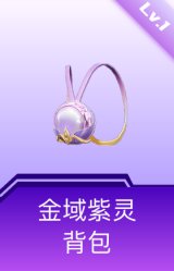 金域紫灵背包(1级)
