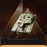 主战坦克模型