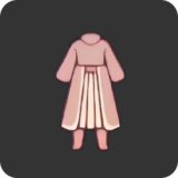 紫色压褶连衣裙