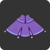 紫色长袍珠光斗