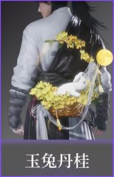 玉兔丹桂(配饰)