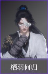 栖羽何归(面饰)