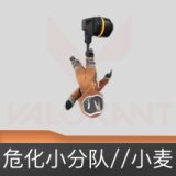 危化小分队//小麦挂饰