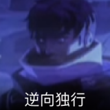 逆向独行卡面