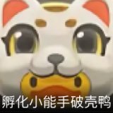 孵化小能手：破壳鸭卡面