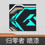 归零者 喷漆