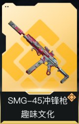 SMG-45冲锋枪-趣味文化