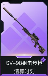 SV-98狙击步枪-清算时刻