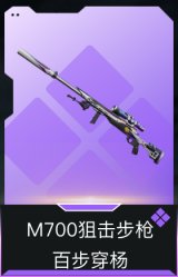 M700狙击步枪-百步穿杨