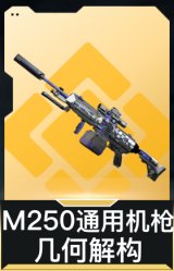 M250通用机枪-几何解构