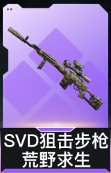SVD狙击步枪-荒野求生