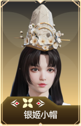 银姬小帽