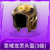 圣域龙灵头盔(3级)