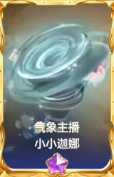 气象主播小小迦娜