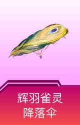辉羽雀灵降落伞