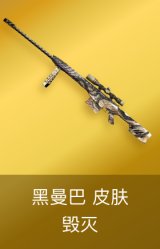毁灭-黑曼巴 皮肤