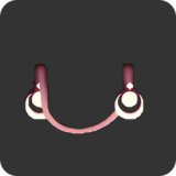 满月耳坠