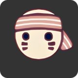 粽叶发带面具